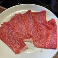 飛騨牛一頭家 馬喰一代 銀座 - 少し食べてから撮った写真です