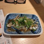 鮨・酒・肴 杉玉 - しめ鯖薬味まみれ