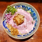 Jikaseimenya Chitara Udo - らうどM(200g・汁なし・野菜少なめ)￥1.100