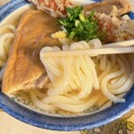 讃岐製麺所 - 麺は細麺✨