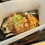 筑波国際カントリークラブ　レストラン - １ポンドハンバーグ