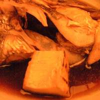 魚匠 銀平 道頓堀店 - 鯛のあら煮