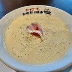ラーメンラボ。ヒカリノサキ - カスタム鶏白湯ラーメン(900円）