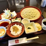 蕎麦処 みかわ - 季節の天ぷらとろろ御膳