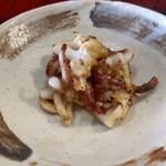 喜寿司 - ゲソ焼き