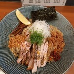 自家製手もみ麺 鈴ノ木 - まぜそば■100g増　これで1100円のコスパ