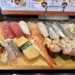 Jambo Oshi Dori Zushi - 満腹握り 1,450円