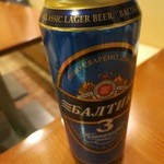 ペチカ - ロシアのバルチカ３です。ピルスナー系の味です。