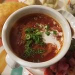 ペチカ - ボルシチです。本格的な味です。
