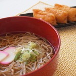 月見茶屋 - ◆そばいなり寿司定食◆