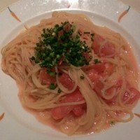 トラットリア・イタリア 品川店 - タコとフレッシュトマトのアーリオオーリオ