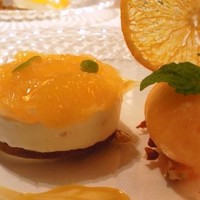レストラン・パッション - ミカンのムースとソルべ