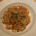 Trattoria Cicci Fantastico - 帆立貝柱のトマトソースパスタ