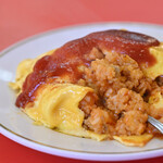 新三陽 - ポークオムライス＠税込1,200円
