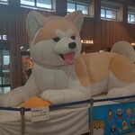 ヴィドフランス - 駅前のデカい秋田犬♪