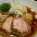 佐々木製麺所 - 醬油そば特製アップ