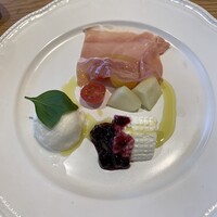 Cucina del NABUCCO - 手前の2種のチーズが美味しい。