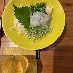 Uosai Nakanaka - 白魚の刺身