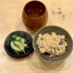 焼鳥 谷口 - 鳥生姜ご飯