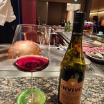 銀座鉄板焼き 肉一凛宮 - ペアリング 赤のインヴィーヴォ・ピノワール