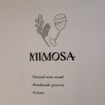 MIMOSA Natural wine stand - 店頭