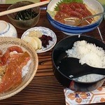 料理 萬口 - かつお茶漬け満腹セット