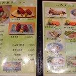 まぐろや相馬水産 - メニュー