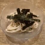 春のお店 - 付出し（サラダスパゲティ）