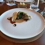 ピエール - 地鶏と茸のロティ