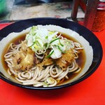 六文そば - いかげそそば¥350