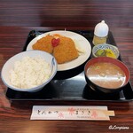 とんかつまざき - メンチカツ定食