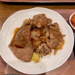 Tomari Shokudou - 牛肉炒め　見た目よりボリュームあり