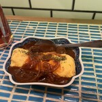 スタンド4坪らばー - ビーフシチュー卵焼き　お肉ゴロゴロ