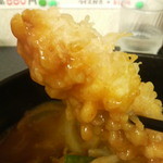 ほの香 - カレー吸って重い海老天！！