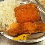 晩杯屋 - ミックスフライ150円