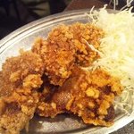 晩杯屋 - レバホルモン150円