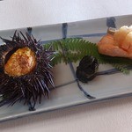 割烹旅館 若松 - 2013/11　ときじゃけ　うにチセ焼き