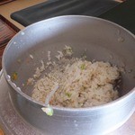 割烹旅館 若松 - 2013/11　根菜ごはんでした