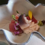 割烹旅館 若松 - 2013/11　たち、まぐろ、ほっきなど。