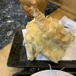 針中野 炉ばた 時代屋 - 御膳の天麩羅さん。
