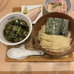 中華蕎麦 時雨 - ホロホロ南蛮つけ蕎麦1,100円とお肉のっけご飯400円