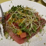 プリモピアット - マグロのカルパッチョ