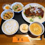 美食空間 翠花 - ●翠花オリジナル みそかつ ランチ　1,100円