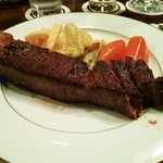 みやす - ロース250g　ちょっと切ってみました