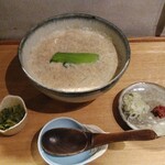 そば割烹 よいん - 胡麻が香る豆乳蕎麦（12/4）