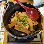 肉豆冨とレモンサワー 大衆食堂 安べゑ - 肉豆腐 黒