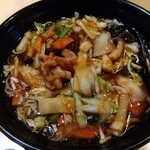 竜の食堂 - ラーメンセット（Ｃセット）五目ラーメン