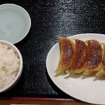 竜の食堂 - ラーメンセット（Ｃセット）餃子＋ライス