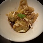 中国旬菜 茶馬燕 - 天然エビ入り茹でワンタン