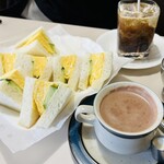 喫茶＆軽食 ラック - たまごサンド最高